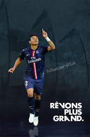Thiago silva football soccer player touching heart hd mobile. Thiago Silva Psg Artwork 2015 Jersey Home By Misterj64 On Deviantart
