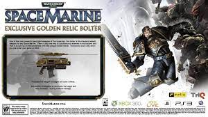 Bolter this is the standard space marine assault weapon. Relic Bolter Space Marine Wiki Fandom