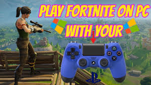 It's a pretty simple process to add to the popular game library, and this will allow you to play it through steam link if you are a pc player but want to play from your couch. Play Fortnite On Pc With Ps4 Controller Youtube
