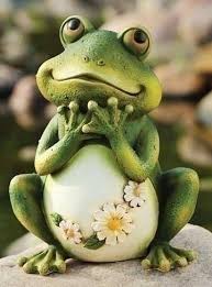 Image result for garden frog statue