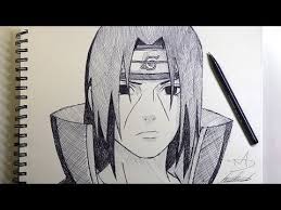 Each artist when drawing this put a piece of paper on the table, of course, a simple pencil, as well as an image of itachi, which will serve. Sketch Itachi Uchiha Drawing Anime Best Images