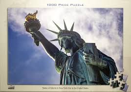 Every white mountain puzzle includes our happiness guarantee: Tomax Jigsaw Puzzle Statue Of Liberty In New York City United States 1000 Pieces Walmart Com Walmart Com
