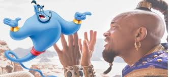 Aladdin: First look at Will Smithâ€™s Genie with Mena Massoud and Naomi  Scott