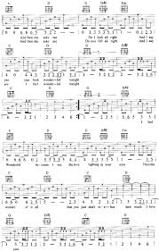 Wonderful Tonight By Eric Clapton Guitar Tabs Chords Sheet