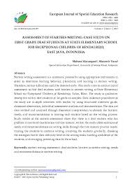 Early on, you have to conduct extensive research and consider an analytical method you will choose to investigate the case. Pdf Assessment Of Starters Writing Case Study On First Grade Deaf Students At State Elementary School For Exceptional Children Of Kendalrejo East Java Indonesia Open Access Publishing Group Academia Edu