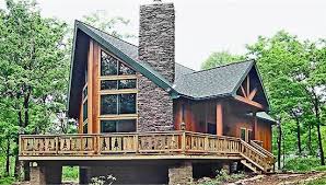Two bedrooms, a full bath and an office are on the second floor. Lake House Plans Home Designs The House Designers