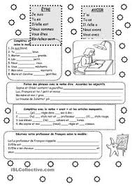 Verbes Etre Et Avoir Verbe Etre Et Avoir Verbe Etre Grammaire Francaise Exercices