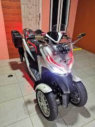 Koleksi foto modifikasi motor roda tiga terbaru otopacucom via otopacu.com. Unik Honda Vario Ini Punya 3 Roda Modal Modifikasi Rp 12 Jutaan Kumparan Com