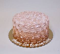 These are the best wedding cakes with fresh flowers. Rose Gold Ombre Rosettes 301387 Gold Birthday Cake 16th Birthday Cake For Girls Birthday Cake Roses