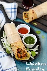 Spicy Treats Chicken Frankie Recipe Chicken Kathi Roll Recipe Egg Chicken Roll Recipe Rolled Chicken Recipes Frankie Recipe Chicken Roll Recipe Indian