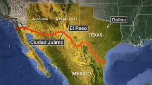 The air distance with texas from dallas to el paso is 571 miles. For Many It S Clear Why El Paso The Ground Zero Of The Border Debate Was Targeted In Shooting Cbs News