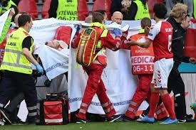 Christian eriksen of denmark goes down injured as teammates call for assistance the euro 2020 game between denmark and finland in copenhagen was delayed after. Gunrkw2912kipm
