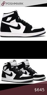 Womens Jordan 1 Retro High Twist Black And White Jordan 1 Retro High Twist 100 Authentic Womens Nike Air Jordan Retro 1 High Og Panda Twist Size 7w In 2020 Jordan 1 Retro High Air Jordans Retro Jordan Retro 1