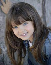 funky sleek hairstyle with bangs cute and adorable little girl haircuts kids girl haircuts little girl haircuts long hair with bangs