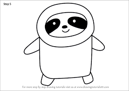 To draw a human face, start by drawing an oval that's a little bit wider at the top. Learn How To Draw A Sloth For Kids Animals For Kids Step By Step Drawing Tutorials