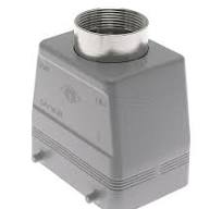 Standard, Rectangular Hood, size 66.40, 4 Pegs, Top PG29 cable entry, High Construction