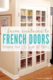 Pantry doors and laundry doors priced right for any home makeover. Installing Double French Doors On The Kitchen Pantry Easy Door Installation Tutorial