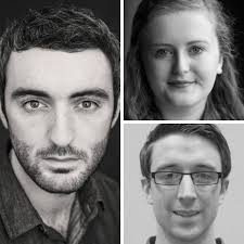 Good luck to Barry McKiernan (Bachelor in Acting 2016), Evie McGuinness  (Stage Management & Technical Theatre 2016) and Aidan Doheny (Stage  Management and Technical Theatre 2015). They are all involved in Hamlet,