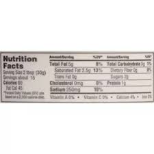 0g trans fat per serving; Dean S French Onion With Bacon Dip Cheese Spreads Dips Miller And Sons Supermarket