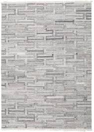 Traumhaft weicher, handgewebter viskose teppich in grau. Path Grau 200x300 Carpetvista