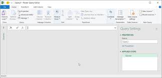 Ideale per aprire il file direttamente con tutte le colonne che ha e le sue informazioni. Importare Dati Da Origini Dati Esterne Power Query Excel