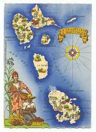 Current prices start from 40 eur for one way trip with martinique to guadeloupe ferry. Carte Illustree De La Guadeloupe Et De La Martinique Guadeloupe Martinique Guadeloupe Cartes Illustrees