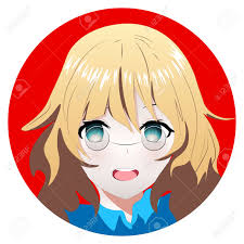 Check spelling or type a new query. Cartoon Smiling Girl Wearing Glasses Vector Anime Characters Royalty Free Cliparts Vectors And Stock Illustration Image 159303262