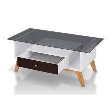 The unpretentious facet of the table is elegance without being overmastered. Allora Mid Century Glass Coffee Table In Espresso A 5145 1838798