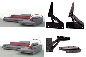 Sofa Bed Pillow Bedding Home Headrest Adjustable Angle Mechanism Hinge Hardware Bed Pillows Sofa Come Bed Bed Headrest