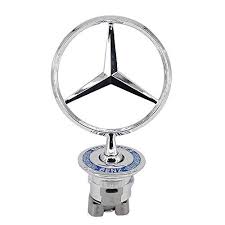 Every time we got a new car, he had to pick out a new hood ornament. Luyishi Star Hood Ornament Gold Logo For Benz Hood Star W124 W210 E Class W202 W203 C Class W204 C Class W220 S Class 1pcs Chorme Emblems Hoods Body Navarradrones Com