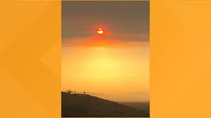 Check spelling or type a new query. Red Sun Drop In Valley Temperatures Caused By Ca Wildfire Smoke 12news Com