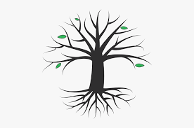 Tree with roots silhouette png. Tree With A Root Silhouette Simple Tree With Roots Silhouette Hd Png Download Kindpng