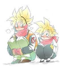 goku and gohan this looks so adorable they both look like penguins for som my blog かわいいイラスト ドラゴンボール イラスト