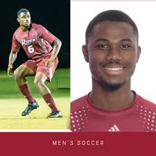 Today's #StudentSpotlight features Kristopher McDonald. An international  student from Jamaica, Kristopher is majoring in Finance and is a member of  Rider's Men's Soccer Team 🇯🇲⚽️