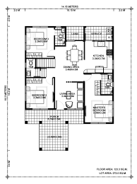 They are often used when there is no room for the swing of a hinged door. Sanjorjo 3 Bedroom One Storey With Roof Deck Pinoy Eplans