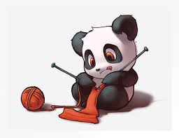 Apprendre à dessiner un panda en quelques étapes simples. Panda Manga Tricotant Trop Mignon Panda Dessin Dessin Kawaii Dessin Facile Animaux