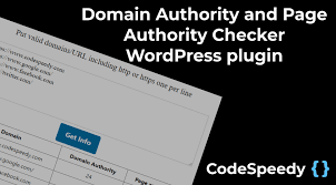 Domain Authority Checker Wordpress Plugin For Seo Blog