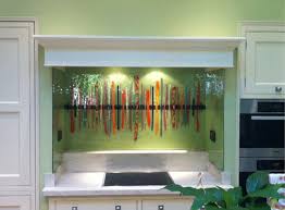 bespoke fused glass art kitchen