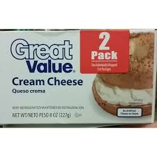 The % daily value (dv) tells you how much a nutrient in a serving of food contributes to a daily diet. Calories In Cream Cheese From Great Value