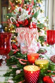 Merry And Bright Candy Cane Christmas Tablescape Christmas Tablescapes Christmas Table Decorations Christmas Table