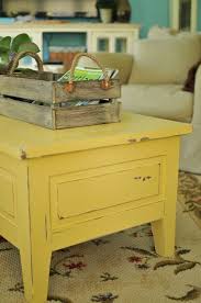 Or if you want to buy coffee tables of a different kind, you can remove filters from the breadcrumbs at the top of the page. I Painted The Furniture Yellow Three On Grove Decor Yellow Coffee Tables Furniture