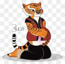 Master tigress is one of the main supporting characters of the kung fu panda franchise.she is a member of the furious five as well as one of master shifu's students at the jade palace.she is a master of the tiger style of kung fu. Tigress On Leave Kung Fu Panda Tigress Pregnant Free Transparent Png Clipart Images Download