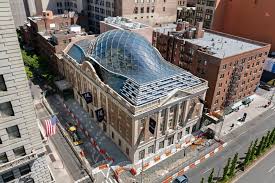 243 east 13 street (btw 2nd and 3rd), new york, ny 10003 Bksk Adds Glass Dome To Roof Of Tammany Hall Building In New York