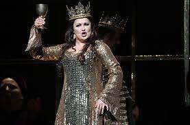 Marty sohl / courtesy metropolitan opera. Anna Netrebko Als Lady Macbeth Anna Netrebko Mit Ehemann Yusif Eyvazov In London Auf Der Opernbuhne Kultur Stuttgarter Zeitung