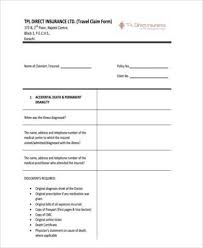 This form template act as an application for car insurance. Direct Insurance Claims