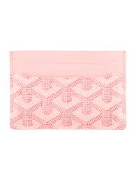 Goyardine bill holder coated canvas card holder. Goyard Saint Sulpice Card Holder Accessories Goy20899 The Realreal