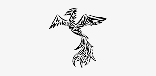 Download Svg Royalty Free Stock Tribal Hummingbird Drawing At Phoenix Clipart Transparent Background 465x416 Png Download Pngkit