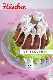 Niedliche Marshmallow Haschen Zu Ostern Ein Schnelles Diy Dessert Ideen Osterkuchen Ostern Kuchen