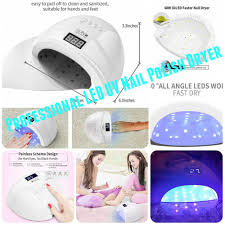 Professional Led Uv Nail Polish Dryer Uv Light Lamp For Gel Acrylic Curing Salon Wlwq Uv Nail Polish Nail Polish Dryer Uv Nails