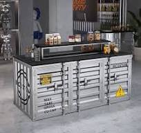 Luxury European Style Modular Container House Prefabricated Home and  Kitchen Cabinet Steel Material for Shop Use